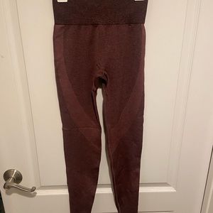 Pink/Victoria secret chocolate leggings